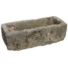 Antique Ancient Stone Trough