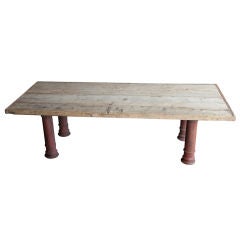 Vintage 10 Seater Dining Room Table