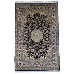 Vintage Persian Toudeshk-Nain Carpet