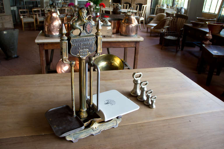 Early 20th Century English Butcher's Scale 4