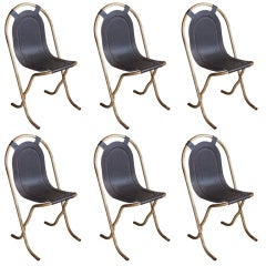 Retro Set of 6 Mid Century Modern Chairs