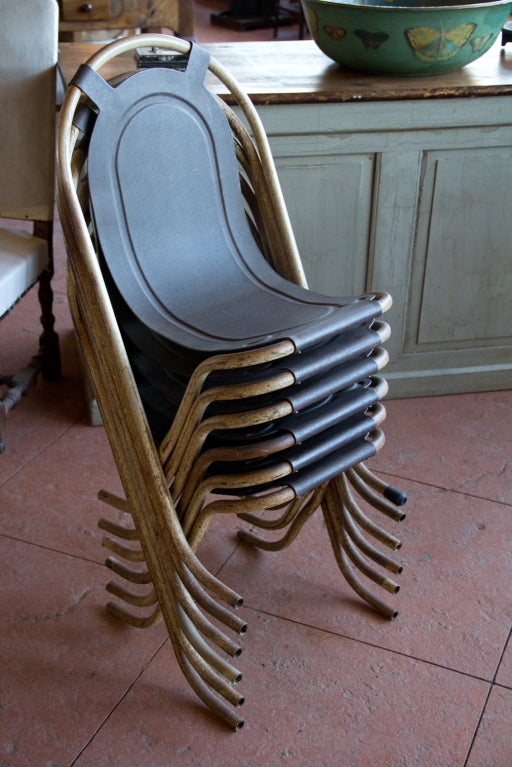 Set of 6 Mid Century Modern Chairs 4