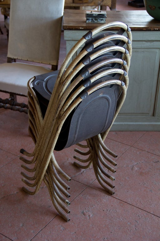 Set of 6 Mid Century Modern Chairs 5