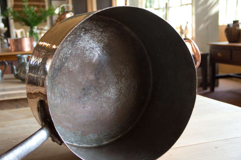 19th Century Large Antique Copper Pot