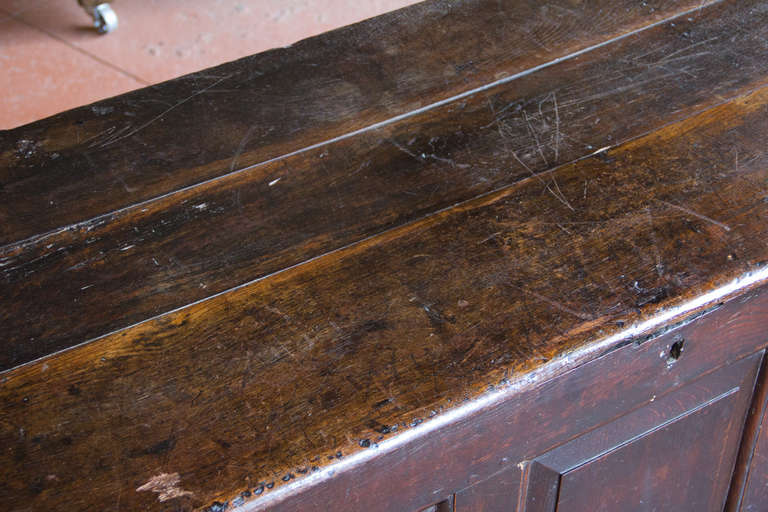 18th Century Georgian Three-Panel Oak Coffer 3