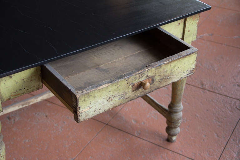 Victorian English Pine Desk 1