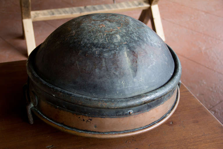 Antique Copper Boiling Pot 3