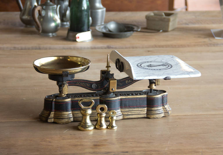 English Edwardian Dairy Scale