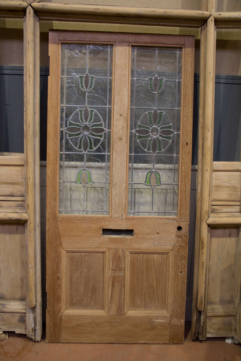 Victorian Leaded Glass Door 1