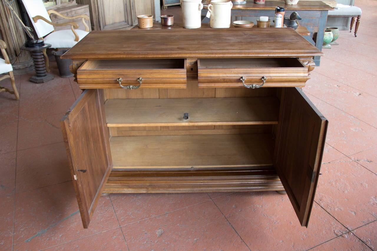 Henry II Style Walnut Buffet 1