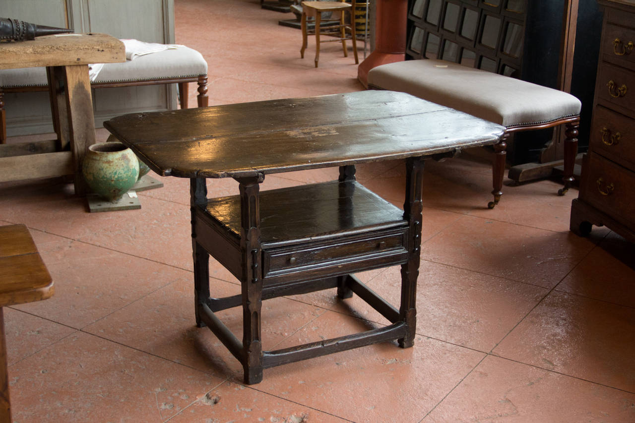 English Jacobean Style Monks Bench