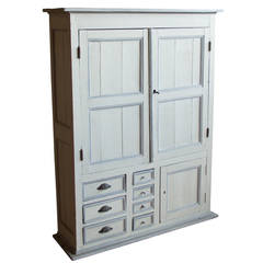 Antique French Tool Cupboard