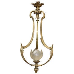 Antique Art Nouveau French Chandelier