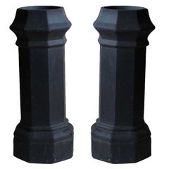 Pair of 19th Century Chimney Pots