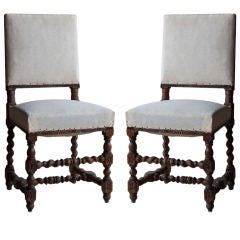 Pair of Vintage French Chairs