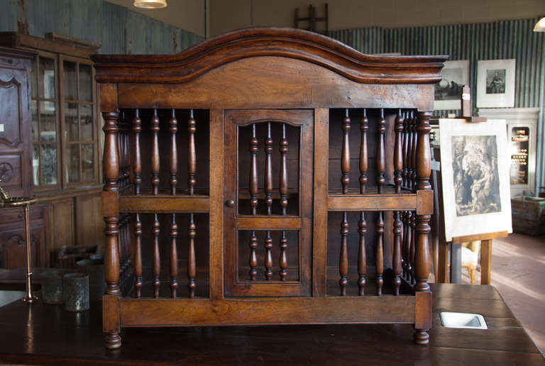 French 1830s Louis Philippe Provençal Walnut Panetière