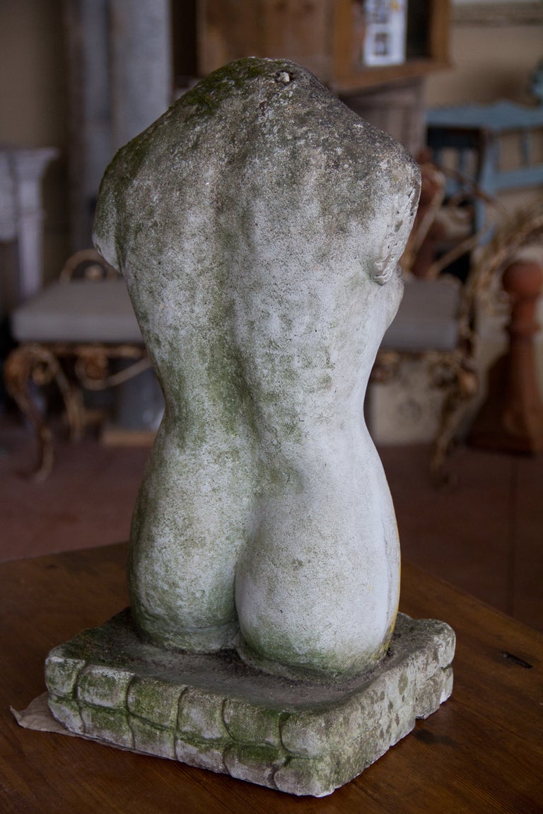 19th Century Female Stone Torso 6