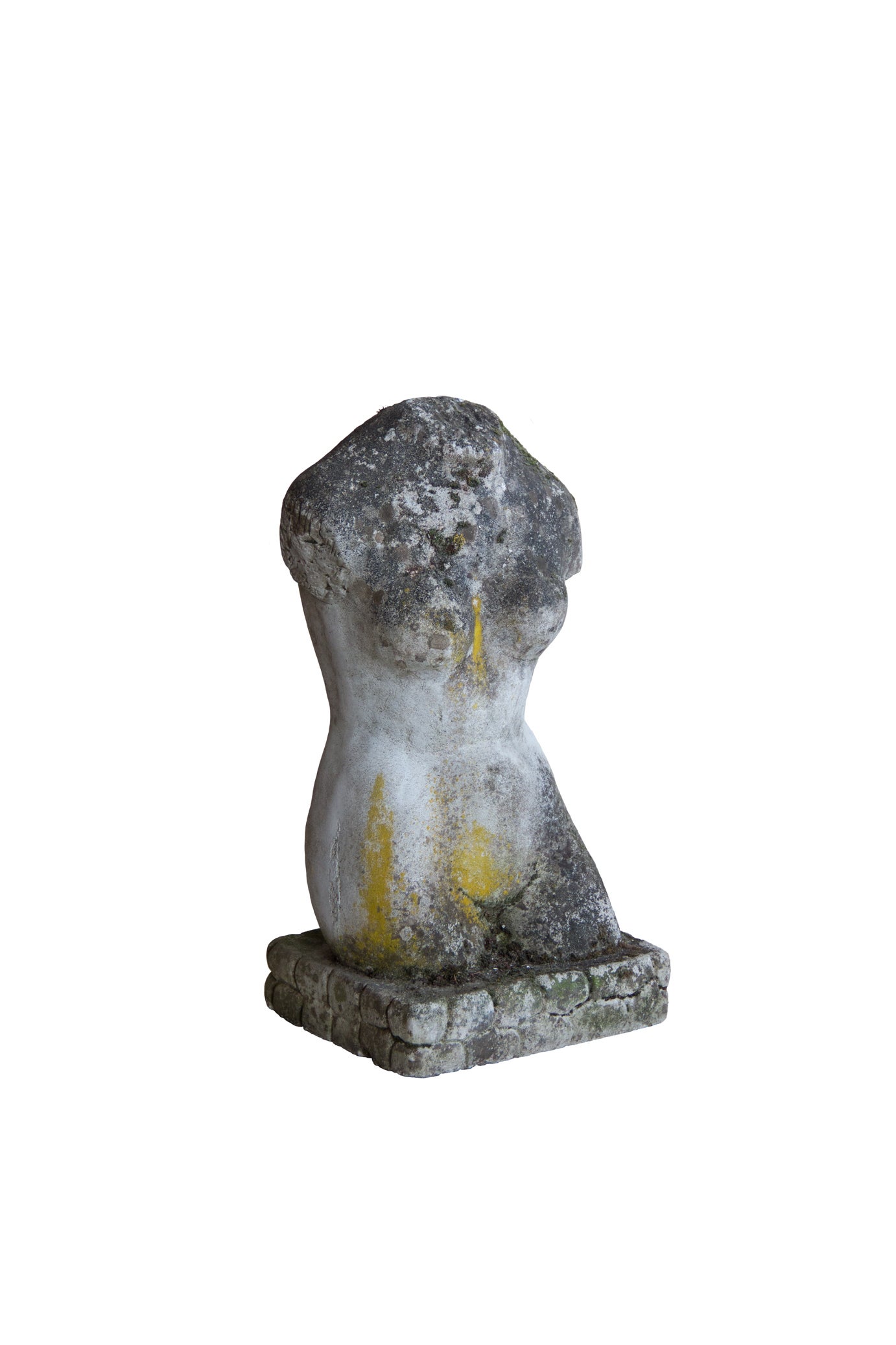 19th Century Female Stone Torso