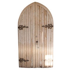 Pair of Gothic Pitch Pine Chapel Doors