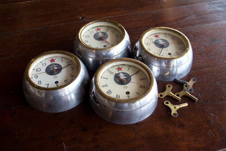 Vintage Russian Submarine Clock 3