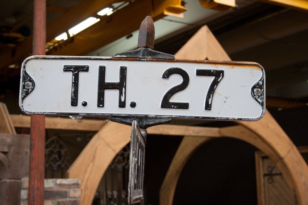 vintage street signs