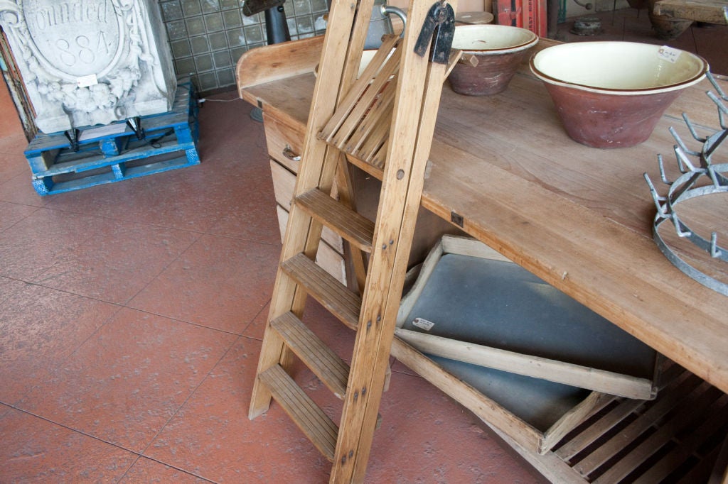 Vintage Wooden Step Ladder 3