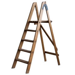Used Wooden Step Ladder