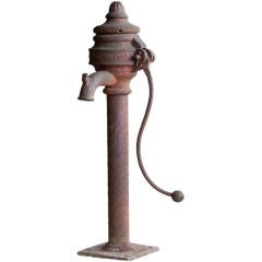 Antique Irish Cowtail Water Pump