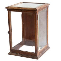 Antique Mahogany Display Case
