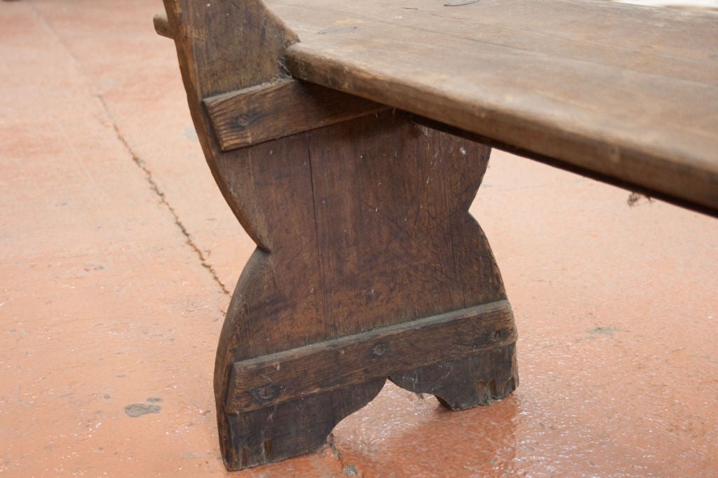 19th Century Chapel Bench 2