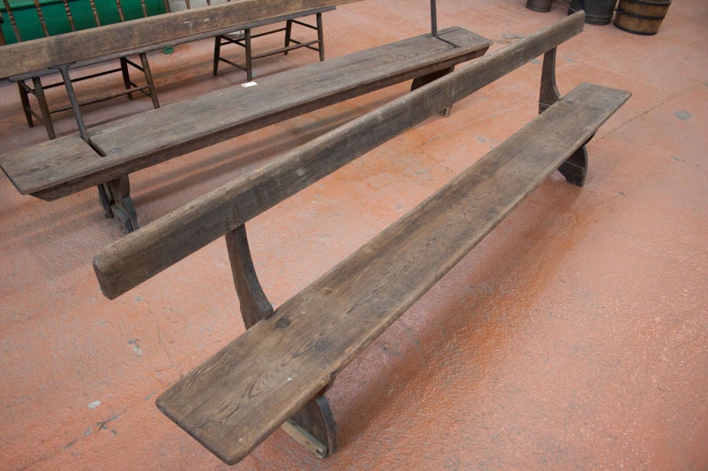 19th Century Chapel Bench 3