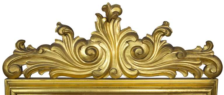 gold dressing mirror