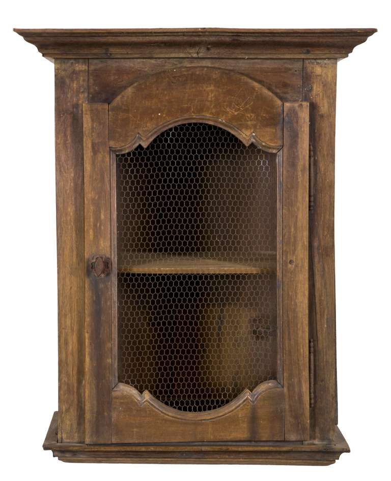 antique pie cooling cabinet