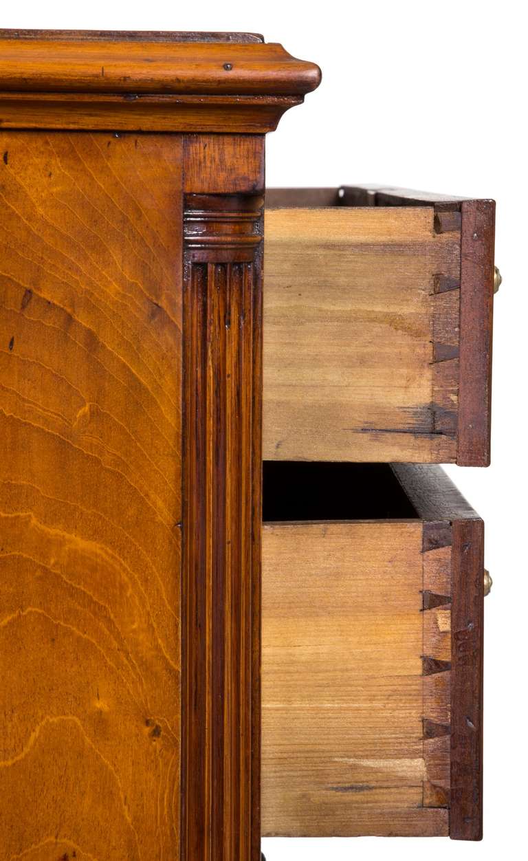 18th Century Small Chippendale Chest, Philadelphia, circa 1780 For Sale