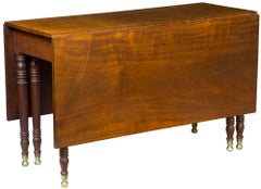 Sheraton Mahogany Dining Table, New York, circa 1810