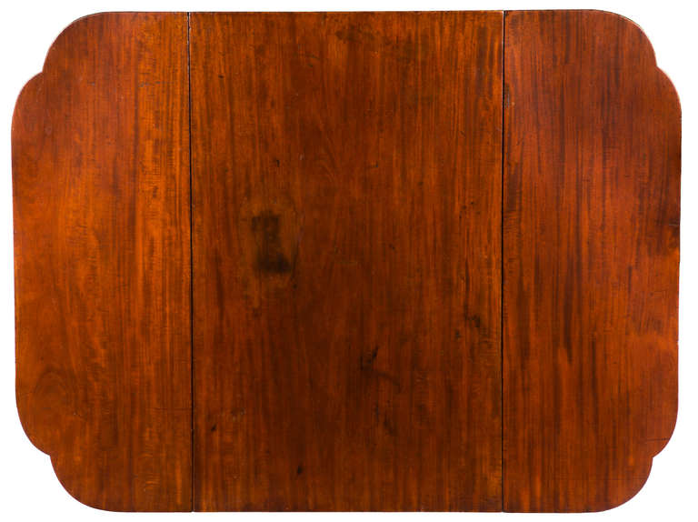 Carved Classical Mahogany Pembroke Table, New York, circa 1830