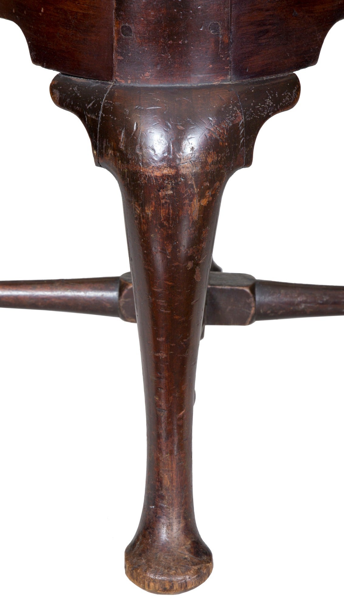 Mahogany Queen Anne Corner Chair with Horseshoe Seat Boston, circa 1770 In Excellent Condition For Sale In Providence, RI
