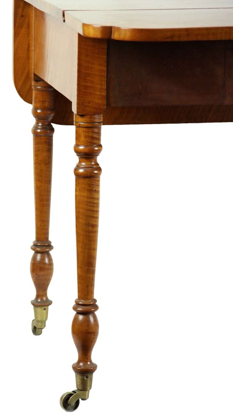 antique tiger maple furniture