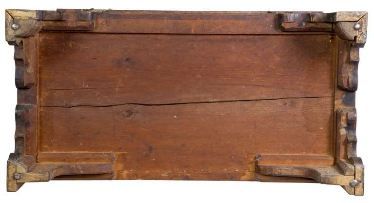 Chippendale Tiger Maple Chest with Original Brasses, New England, circa 1790 1