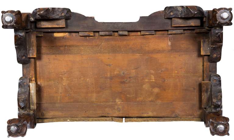 19th Century Small Chippendale Style Mahogany Block Front Chest, Late 19th-Early 20th Century For Sale