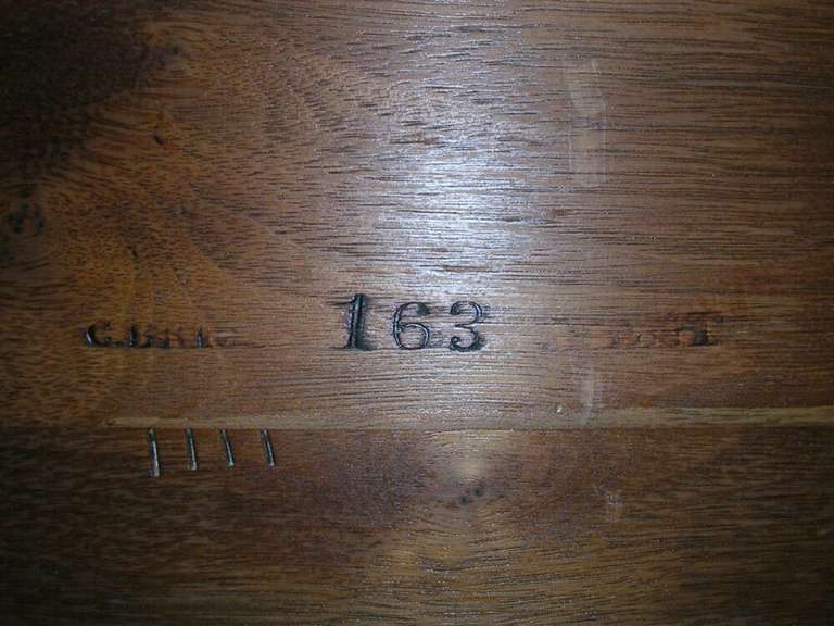 Figured Rosewood Dining Room Table, Cornelius Briggs, Boston, circa 1830 3