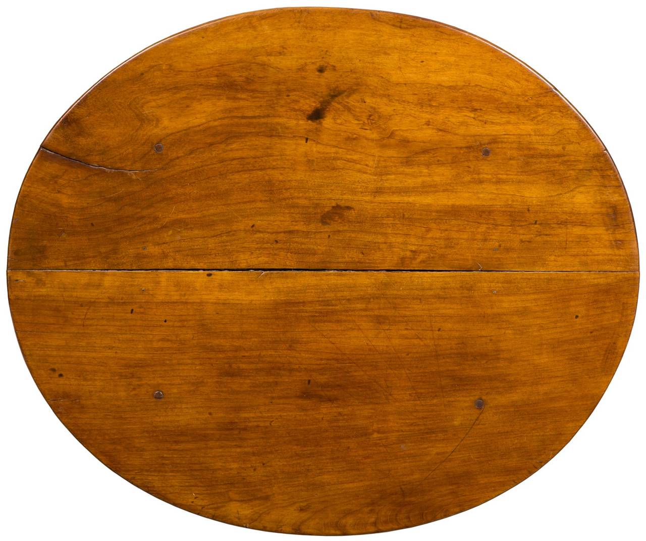 Chippendale Maple Oval Tavern Table, New Hampshire For Sale