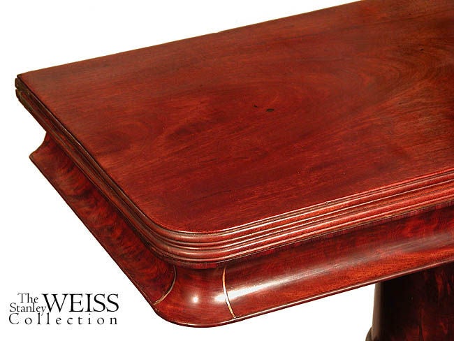 Mahogany Classical Card Table with 