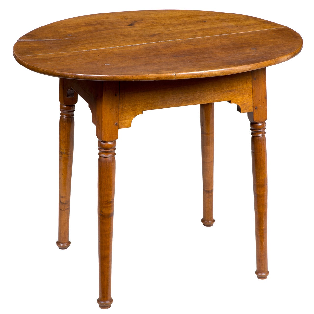 Maple Oval Tavern Table, New Hampshire For Sale