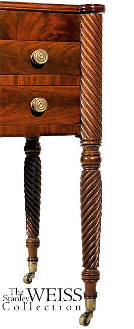 table with rope legs