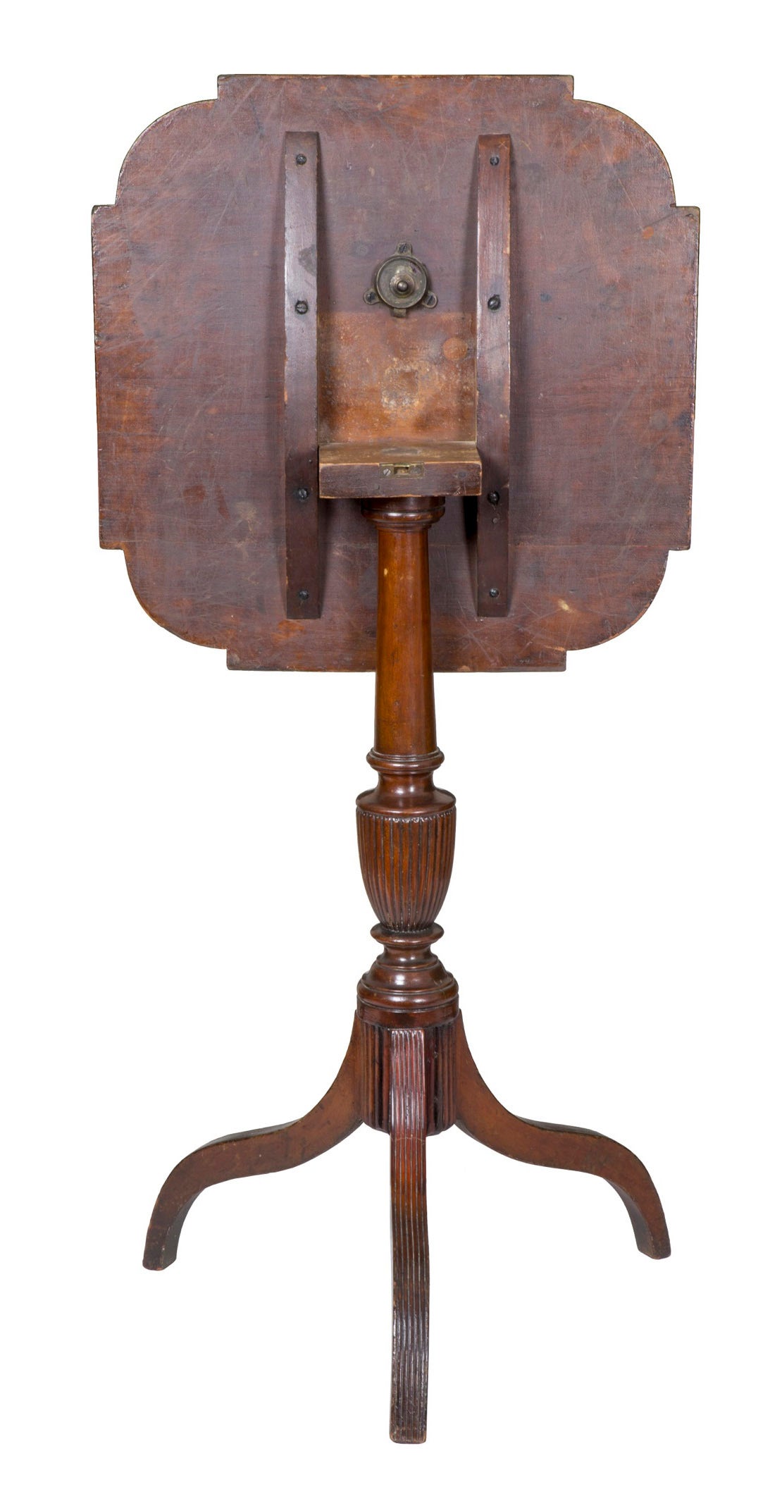 American Federal Mahogany Tripod Table, Attributed to Duncan Phyfe, NY, circa 1810 For Sale