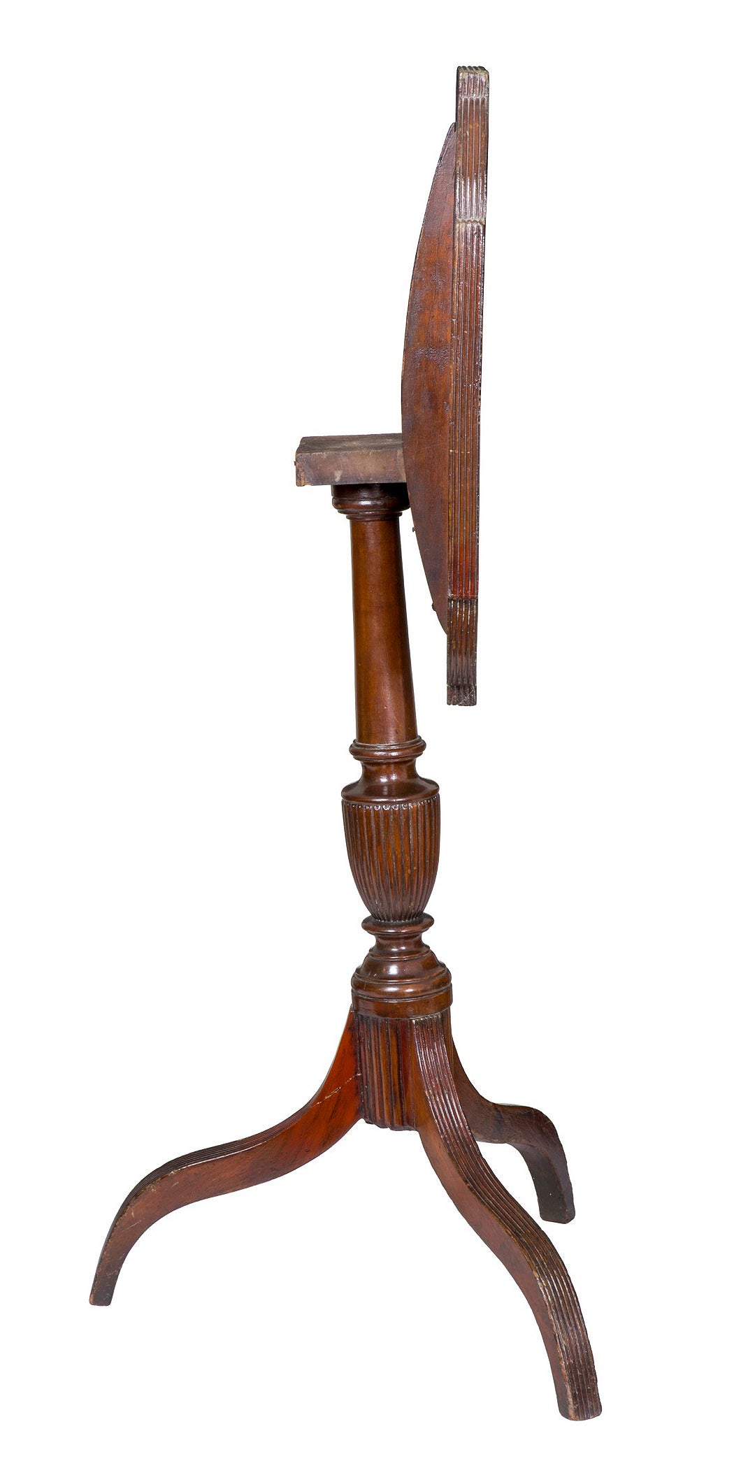Federal Mahogany Tripod Table, Attributed to Duncan Phyfe, NY, circa 1810 For Sale 1