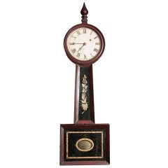 Mahogany Banjo Clock 11