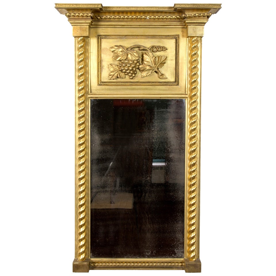 Carved Federal Gilt Mirror, circa 1810