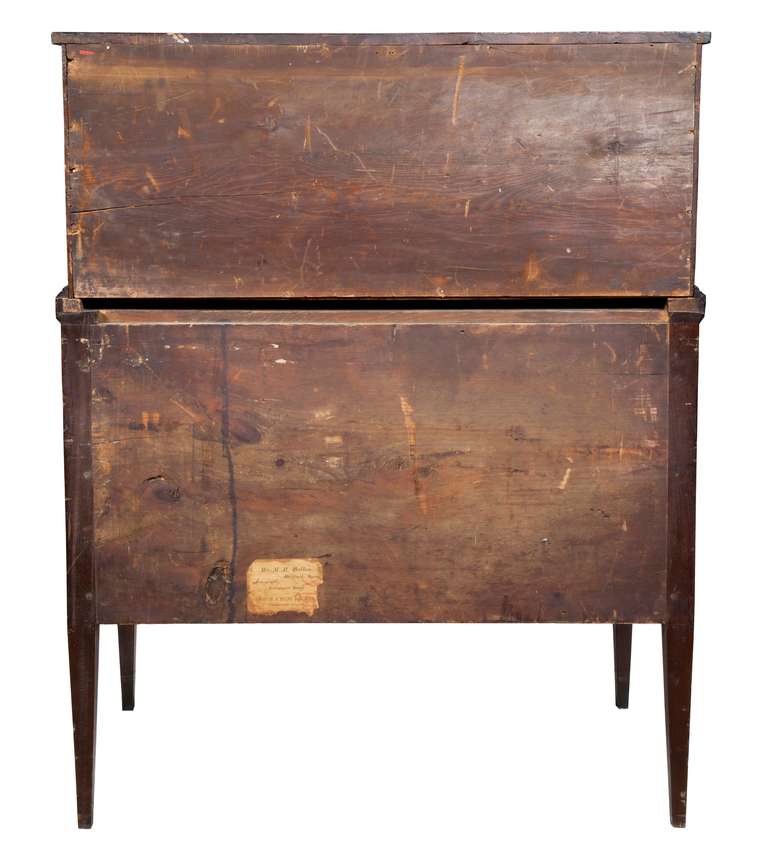 Superlative Inlaid Mahogany Tambor Desk, Probably Massachusetts, Circa 1810 4